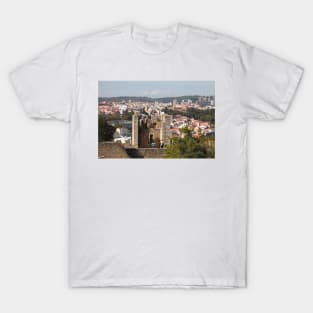 Tower of the Castelo Sao Jorge, Lisbon, Portugal T-Shirt